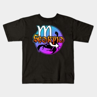 Scorpio Symbol Scorpion Kids T-Shirt